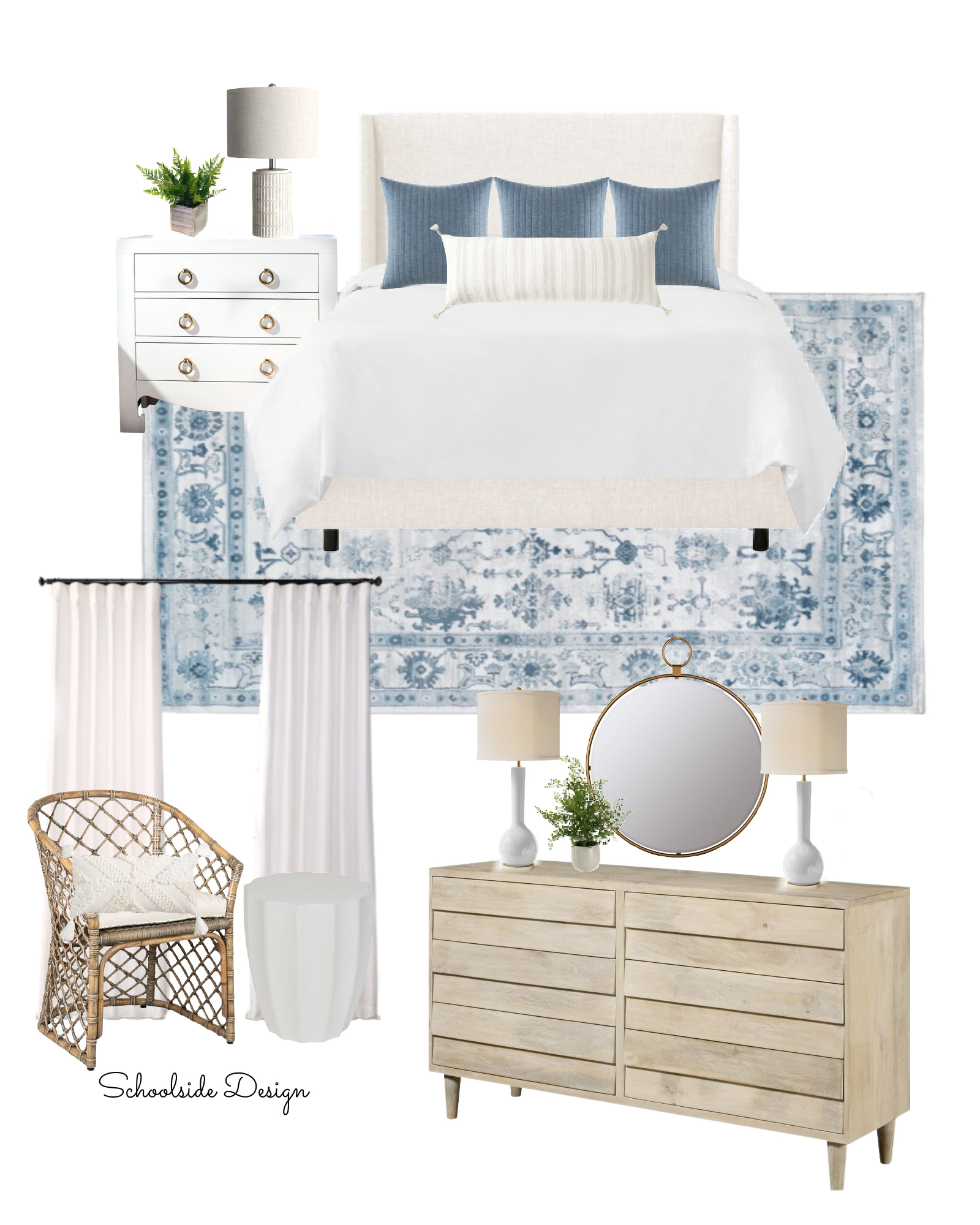 Creating a Bedroom Retreat - Schoolside Design